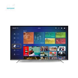 China Brand 85-Inch Smart LED Television Android TV Factory Direct Large 4K UHD LCD Screen Tempered Glass Digital Television