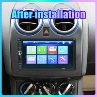 Lecteur multimédia vidéo MP5 pour voiture à écran tactile universel 2 DIN de 7 pouces, montage sur tableau de bord, BT FM Audio, radio automobile, DVD, 1 an
