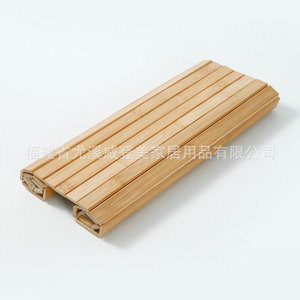 Plateau d'accoudoir de canapé anti-chute en bambou et bois, portable, pour café et collations, pliable, pour rangement d'objets divers - Product Image 2