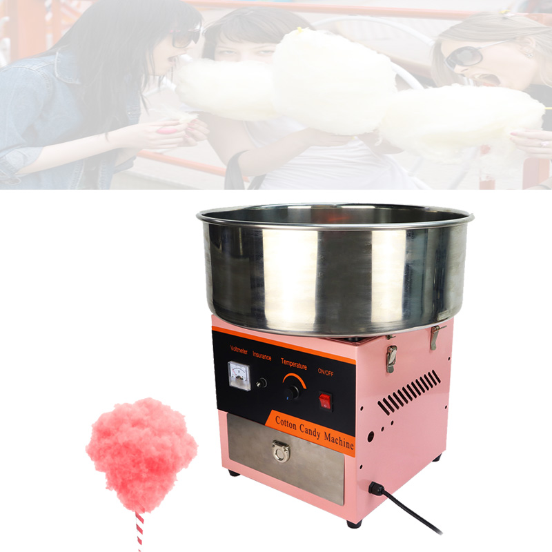 TARZAN commercial cotton candy machine certificate CE distributore automatico di cotone altre macchine per snack