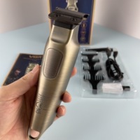 Tondeuse à cheveux professionnelle sans fil rechargeable Vgr V-901, nouveau design, pour hommes