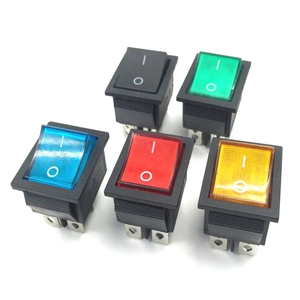 Interrupteur <span class=keywords><strong>à</strong></span> <span class=keywords><strong>bascule</strong></span>, <span class=keywords><strong>Double</strong></span> pôle ON/OFF, 16a, 12V, 4 broches, bouton ON/OFF - Product Image 1