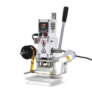 Machine de marquage à chaud pneumatique pour rouges à lèvres, cosmétiques, cylindres en plastique, logo, presse à feuille, bâtonnets en bois ronds, stylos, machine à estamper - Product Image 1