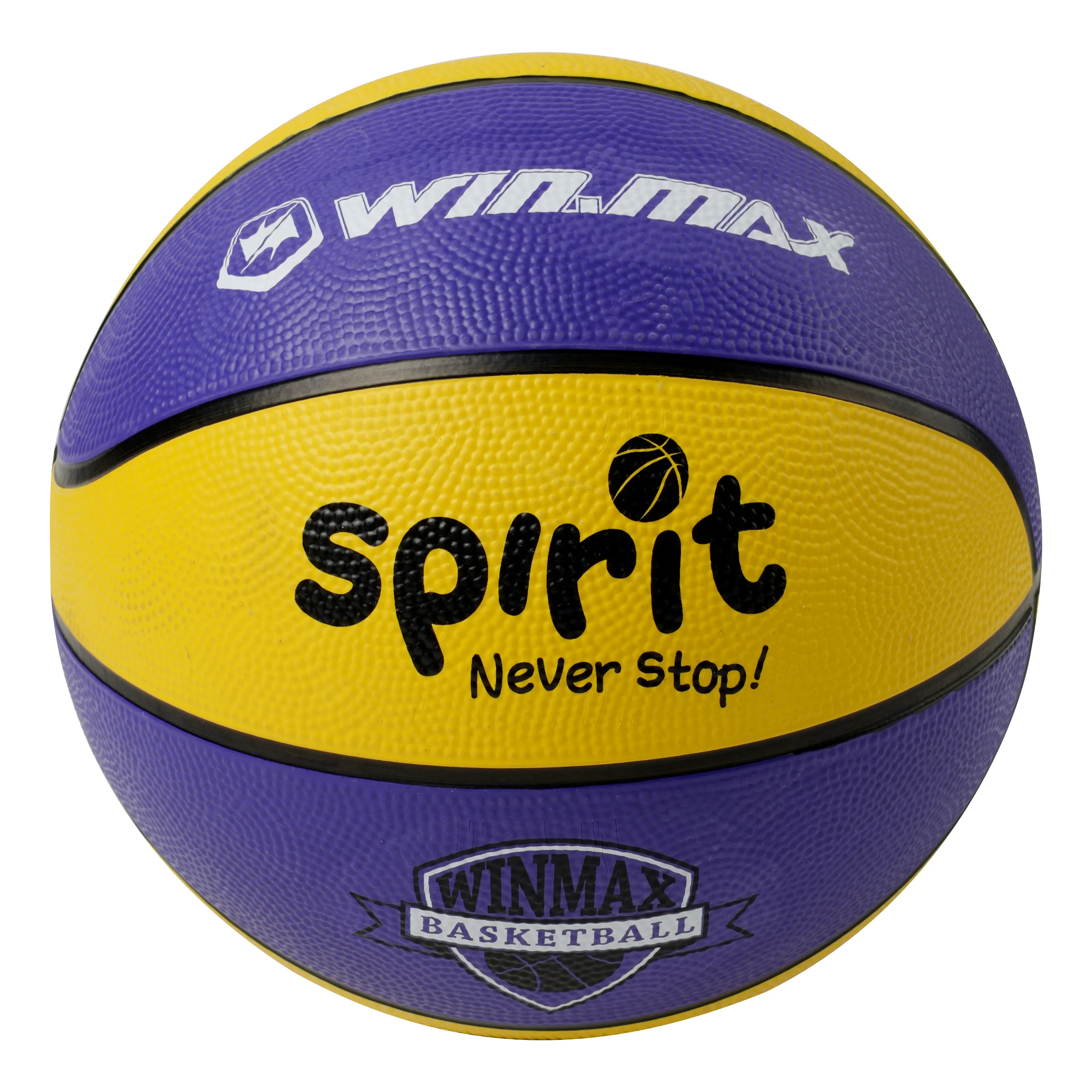 Nuovo arrivo WMY90011 pallacanestro prezzo economico palla da basket in gomma taglia 3