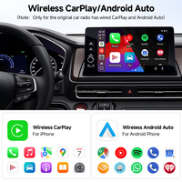Adaptador Inalámbrico CarPlay JMC 2025, Dongle Plug and Play para Auto, Android Auto Inalámbrico, Reproductor de Música BT