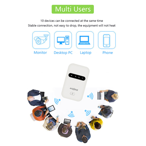 Modem mobile M26 4G/5G MiFi avec batterie 3000 mAh, USB Type C, emplacement pour carte SIM, format de poche, partageur WiFi 4G/5G - Product Image 6