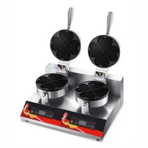 Multifunctional Round Waffle/Cone Maker - Create a Variety of Delicious Treats