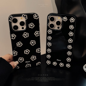 Fleur en perles argentées 3D adaptée pour coque de téléphone Apple 18promax, <span class=keywords><strong>iPhone</strong></span> 17, <span class=keywords><strong>cordon</strong></span> pour <span class=keywords><strong>iPhone</strong></span> 13, coque souple en métal pour <span class=keywords><strong>iPhone</strong></span> 11, coque souple pour <span class=keywords><strong>iPhone</strong></span> 12 - Product Image 2