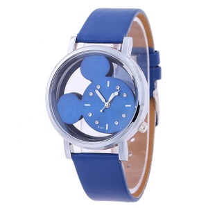 Montre à Quartz rose bon marché pour enfants, jolie montre de dessin animé pour enfants - Product Image 3