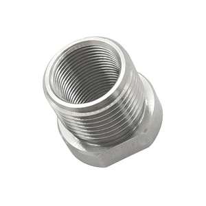 ข้อต่อกรองน้ำมันเชื้อเพลิง Jiax 5/8-24 ภายใน 13/16-16 ภายนอก เกลียวสแตนเลส - Product Image 3
