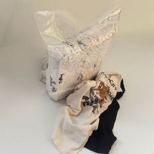 Trapos de Algodón Reutilizables Blancos con Estampado, Súper Absorbentes, Resistentes a Desgarros y Lavables para Limpieza - Product Image 1