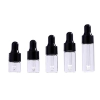 Flacon compte-gouttes en verre ambré écologique pour cosmétiques de luxe, huiles essentielles, gouttes pour les yeux, crème de soin de la peau, 10 ml-100 ml, sérigraphie