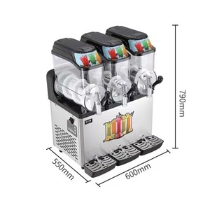 Máquina para Hacer Granizados de Bebidas Frías de 2 Tanques, Granizadora en Venta - Product Image 2