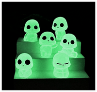 Mini 3D Alien Außerirdische Leuchtende Harz-Figuren Handbemalte Werbefiguren Heim- & Gartendekoration Überraschungstüte