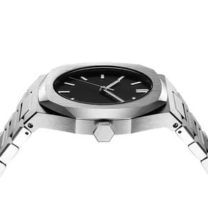 Logo personnalisé mode luxe mode marque privée montre hommes automatique mécanique