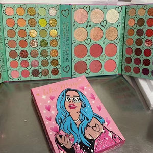 Paleta <span class=keywords><strong>de</strong></span> sombra <span class=keywords><strong>de</strong></span> ojos ella Uosmetics 4 Page arol Palette ONG asting High Pigment sombra <span class=keywords><strong>de</strong></span> ojos - Product Image 1