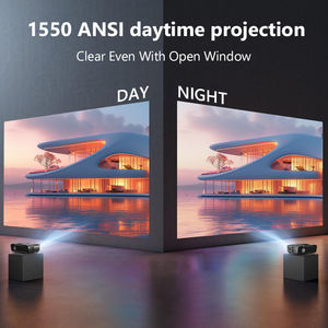 أحدث جهاز عرض ذكي بشاشة LCD أندرويد مع واي فاي 6 4K ANSI Lumens ، تركيز تلقائي للمسرح المنزلي فيلم خارجي - Product Image 3