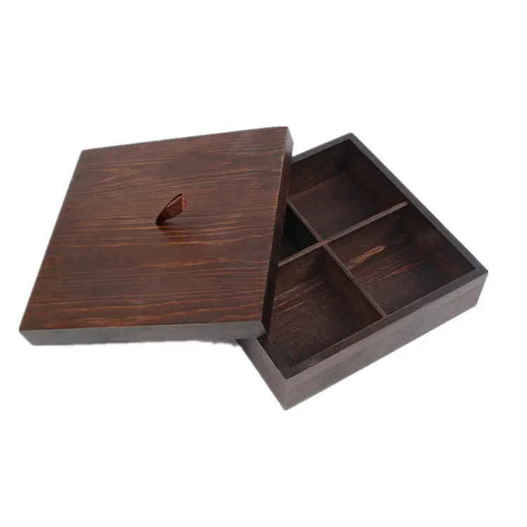 Hot Selling Custom Size Material Solid Walnut Wooden Baby Memory Box For Gift Photo Storage