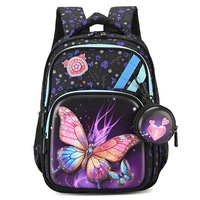 Sac à dos pour enfants en EVA rigide 3D, motif oiseau de dessin animé, étanche, avec fermeture éclair, couronne détachable et porte-monnaie, vente en gros, personnalisable avec logo