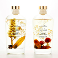 Diffuser Reed Botol Kaca dengan Aroma Alami Bunga Awet dan Set Hadiah Mewah