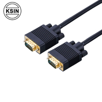 Vhxsin — câble audio-vidéo vga vers vga, 1M/1.5M/2M, prix d'usine