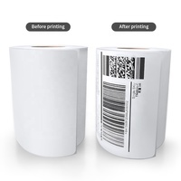 Échantillon Gratuit Personnalisable : Étiquettes Thermiques 4x6 Transparentes, Autocollants Adhésifs pour Expédition