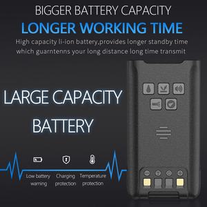 Talkie-walkie UV-9R PRO IP5 étanche avec port Type-C, batterie haute puissance, radio bidirectionnelle portable - Product Image 5