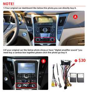 Estéreo para Auto NaviFly <span class=keywords><strong>con</strong></span> Pantalla Retráctil para Hyundai Sonata 8 2011-2015 <span class=keywords><strong>con</strong></span> GPS para Coche, Pantalla Inteligente IPS <span class=keywords><strong>con</strong></span> Wifi - Product Image 3