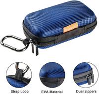 Bestpackaging Fabricante Auriculares Estuche protector Eva Mini Auricular Cargador Almacenamiento Estuche Eva con mosquetón