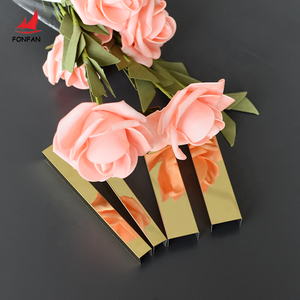 Garniture de panneau mural design d'intérieur moderne Bonne garniture de bord et garniture d'angle en acier inoxydable pour <span class=keywords><strong>carrelage</strong></span> de protection pour intérieurs modernes - Product Image 3