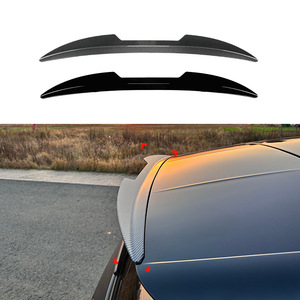 Volkswagen Rear Spoiler Carbon Fiber Texture ABS Trunk Wing For ID.3 2019+ - Product Image 1