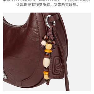 Bolso de Hombro Mufeng Crescent para Mujer, Bolso Bajo el Brazo con un Estilo Premium - Product Image 2