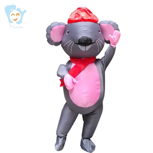 Nuevo <span class=keywords><strong>Disfraz</strong></span> Inflable de Ratón para Parejas, Divertido para Halloween, San Valentín, <span class=keywords><strong>Disfraz</strong></span> de Mr. Rat - Product Image 1