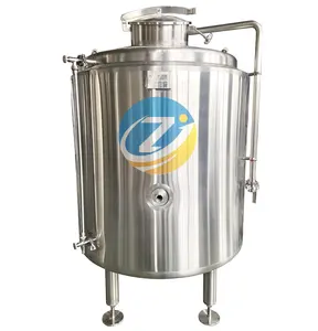 ZJ New Craft 1000L per serbatoio di stoccaggio dell'acqua fredda isolato per distilleria di liquori