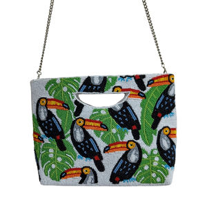 Bolso de mano con cuentas a la moda para mujer, diseño de animales, monedero para mujer para ropa informal, disponible a un precio asequible para exportación - Product Image 1