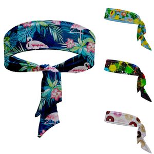 Aangepaste Camouflage Hoofd Stropdas Sport Hoofdband Elastische Voor Mannen Vrouwen Kinderen Meisjes Competitie <span class=keywords><strong>Usa</strong></span> Flagrante Roze Lint Hoofdband - Product Image 5