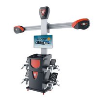 Dernière machine d'alignement de roues 3D PRO 5G, aligneur de roues de voiture entièrement automatique, alignement des quatre roues V6 220 tr/min, équilibrage des roues jusqu'à 75 kg
