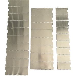 OEM 휴대용 캠핑 스토브 윈드쉴드 10피스 미니 접이식 알루미늄 윈드스크린 야외용 판금 제작 0.4mm - Product Image 3