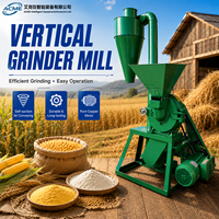 Machine à moudre verticale multifonctionnelle pour le maïs, le blé, le riz, les haricots, moulin à farine à usage commercial