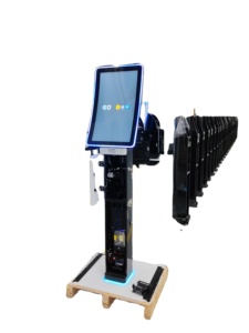 23.6 Inch Android Payment Kiosk Design Ideas <b>With</b> Nfc Curved Touch Screen Thermal <b>Printer</b> Kiosk Self-service Kiosk - Product Image 2