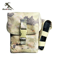 Sac de Rangement Médical d'Urgence Extérieur avec Fermeture Éclair, Petite Trousse de Premiers Secours pour Entraînement, Sac Tactique Médical