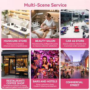 3Dポータブル自動マニキュアDIYネイルプリントアートデザインマシンポリッシュWiFiデジタルオートネイルプリンター - Product Image 2