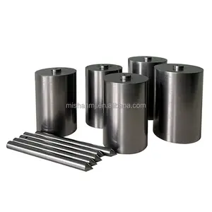 High strength aluminum melting carbon graphite crucible 3kg for casting machines