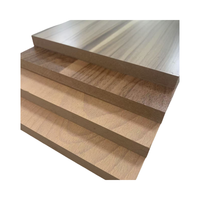 Papier mélaminé pour panneaux muraux MDF flexibles, panneaux MDF noirs, panneaux muraux MDF