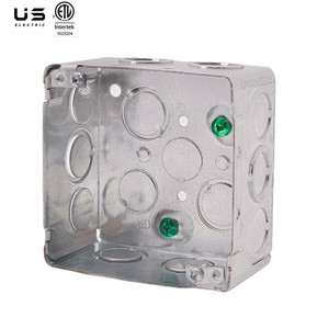 4 ''vuông sâu Ổ cắm điện ống dẫn Hộp 2-1/8' 'sâu không thấm nước điện Hộp nối 52171-k 2 Gang kim loại Hộp chuyển đổi - Product Image 1