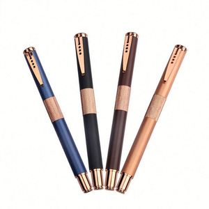 High Quality <b>Gold</b> Color Copper 0.5 Mm Writing Width Promotional Brass Ball <b>Pen</b> With Custom Logo Ballpoint Metal <b>Pens</b> - Product Image 1