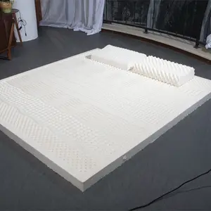China fabricación profesional personalizada cama Queen 100% colchón de látex Natural