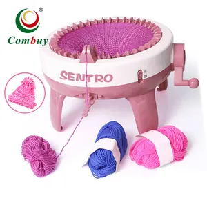 Children diy set girls crochet manual knitting machine toys