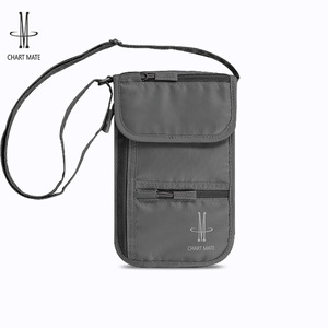 Bolsa para documentos, porta pasaportes, porta tarjetas de viaje, bolsa multifuncional para billetes, cartera cruzada, bolsa para teléfono – unisex - Product Image 5