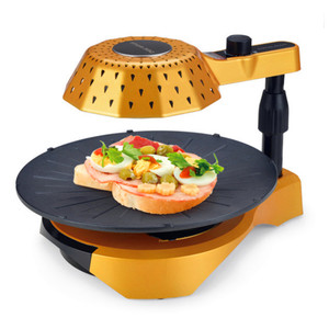 Parrilla Eléctrica Infrarroja 3D sin Humo para el Hogar, con Control de Temperatura Ajustable, para Uso Doméstico y Hotelero - Product Image 1